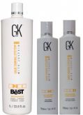 Escova Progressiva Gk Hair The Best sem Formol 1 KG+Shampoo/condicionador Balan passos 3e4 300ml